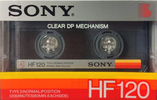 Compact Cassette Sony HF 120 Type I Normal 1983 Japan