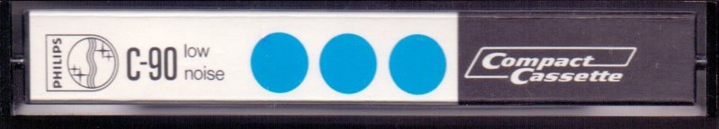 Compact Cassette Philips 90 Type I Normal 1971 Europe