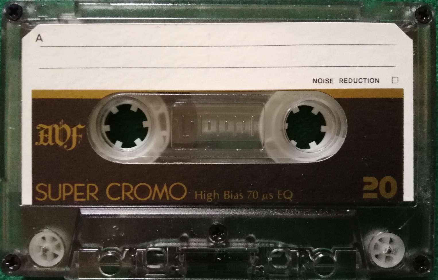 Compact Cassette AVF 20 Type II Chrome 1995 Italy