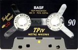 Compact Cassette BASF TP IV Metal Maxima 90 Type IV Metal 1995 Europe