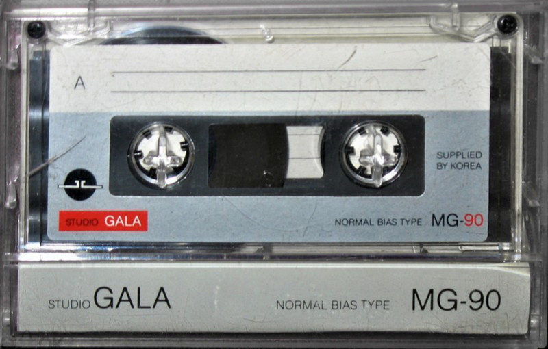 Compact Cassette Studio Gala 90 "MG" Type I Normal South Korea
