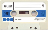 Compact Cassette Philips 90 Type I Normal 1971 Europe