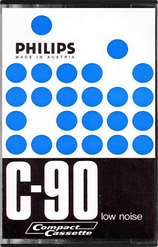 Compact Cassette Philips 90 Type I Normal 1971 Europe