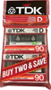 Promo TDK D 90 Type I Normal 1986 USA