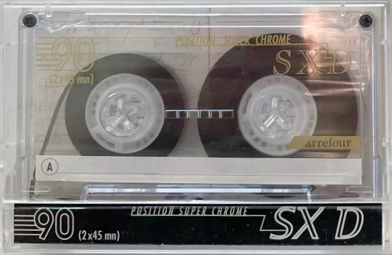 Compact Cassette Carrefour SX D 90 Type II Chrome 1999 Europe