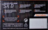 Compact Cassette Carrefour SX D 90 Type II Chrome 1999 Europe