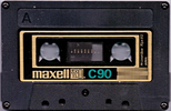 Compact Cassette Maxell UD XLII 90 Type II Chrome 1977 Europe