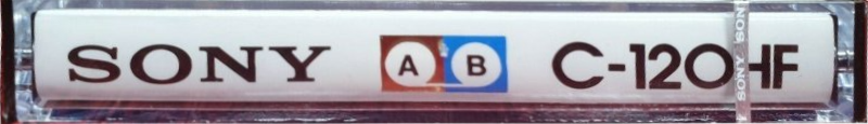 Compact Cassette Sony HF 120 Type I Normal 1972 North America