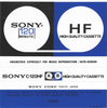 Compact Cassette Sony HF 120 Type I Normal 1972 North America