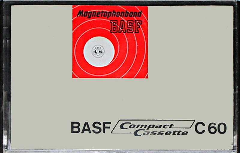 Compact Cassette BASF 60 Type I Normal 1968 Germany