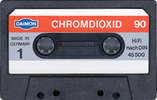 Compact Cassette Daimon 90 Type II Chrome 1978 Germany