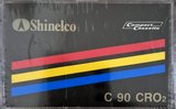 Compact Cassette Shinelco 90 "CRO2" Type II Chrome 1980 Italy