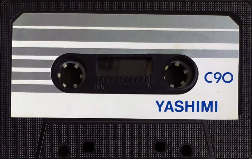 Compact Cassette Yashimi 90 "YHA" Type I Normal Worldwide