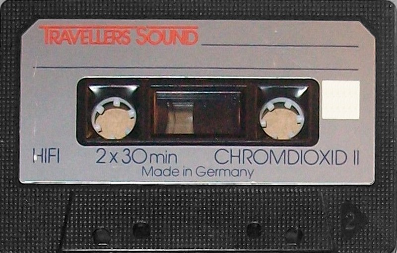 Compact Cassette Travellers Sound 60 Type II Chrome Europe