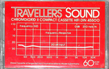 Compact Cassette Travellers Sound 60 Type II Chrome Europe