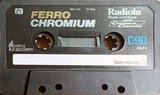 Compact Cassette Radiola 90 Type III Ferro Chrome 1978 Europe