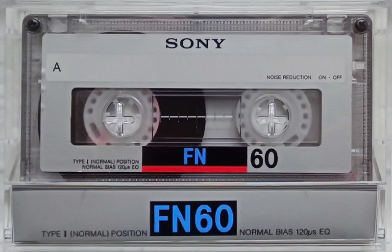Compact Cassette Sony FN 60 Type I Normal 1988 Europe