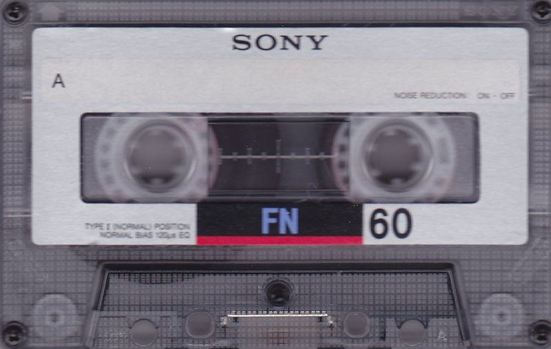Compact Cassette Sony FN 60 Type I Normal 1988 Europe