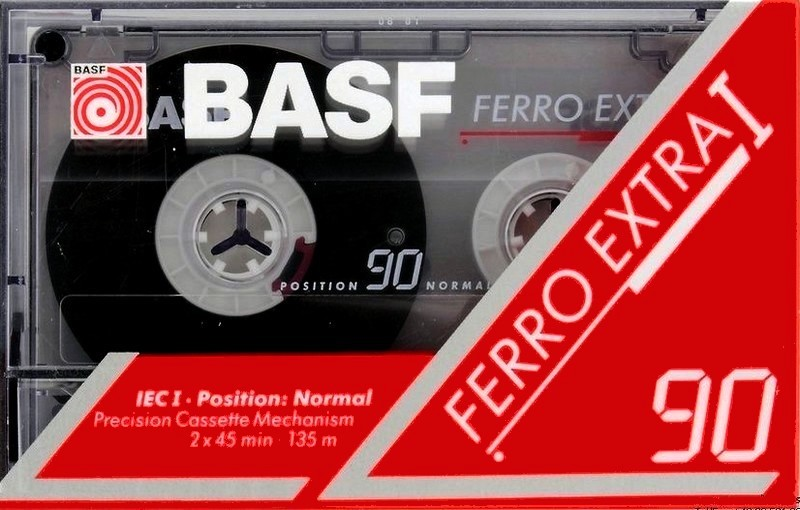 Compact Cassette BASF Ferro Extra I 90 Type I Normal 1991 Europe
