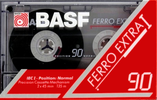 Compact Cassette BASF Ferro Extra I 90 Type I Normal 1991 Europe