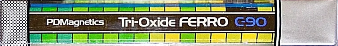 Compact Cassette PDM Tri-Oxide Ferro 90 Type I Normal 1981 Europe