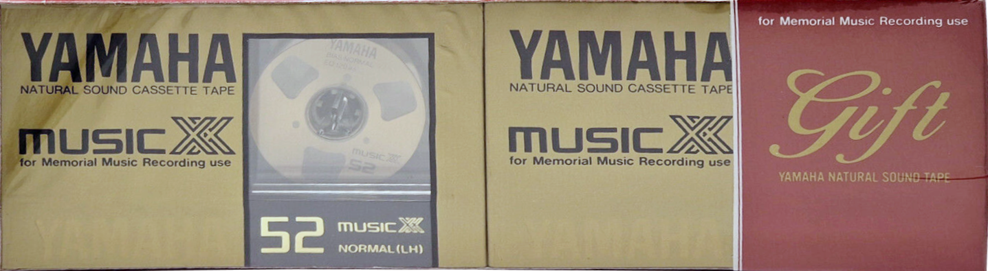 2 pack Yamaha Music XX 52 "for Memorial" Type I Normal 1984 Japan