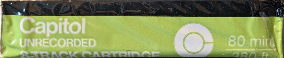 TRACK-8 Capitol 80 "APPLE" Type I Normal 1970 USA