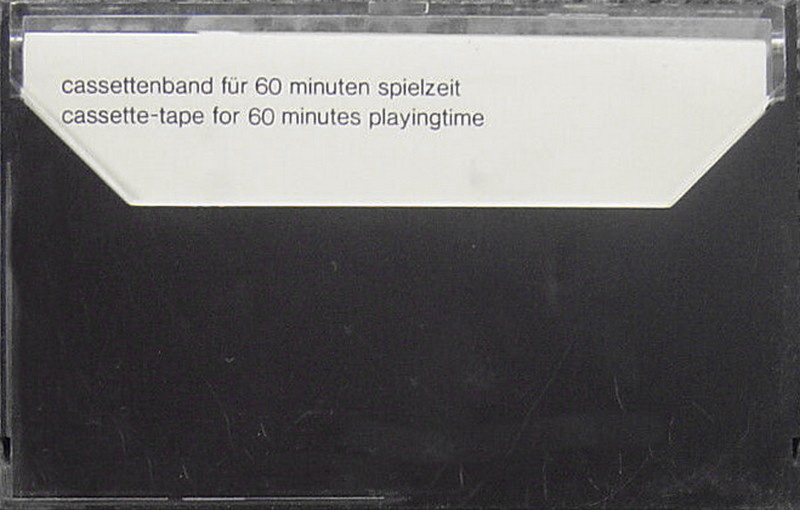 Compact Cassette Popsy 60 Type I Normal 1976 Germany