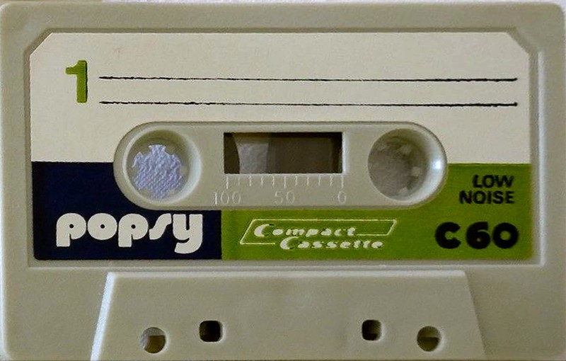 Compact Cassette Popsy 60 Type I Normal 1976 Germany