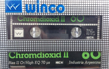 Compact Cassette Winco 60 Type II Chrome Argentina