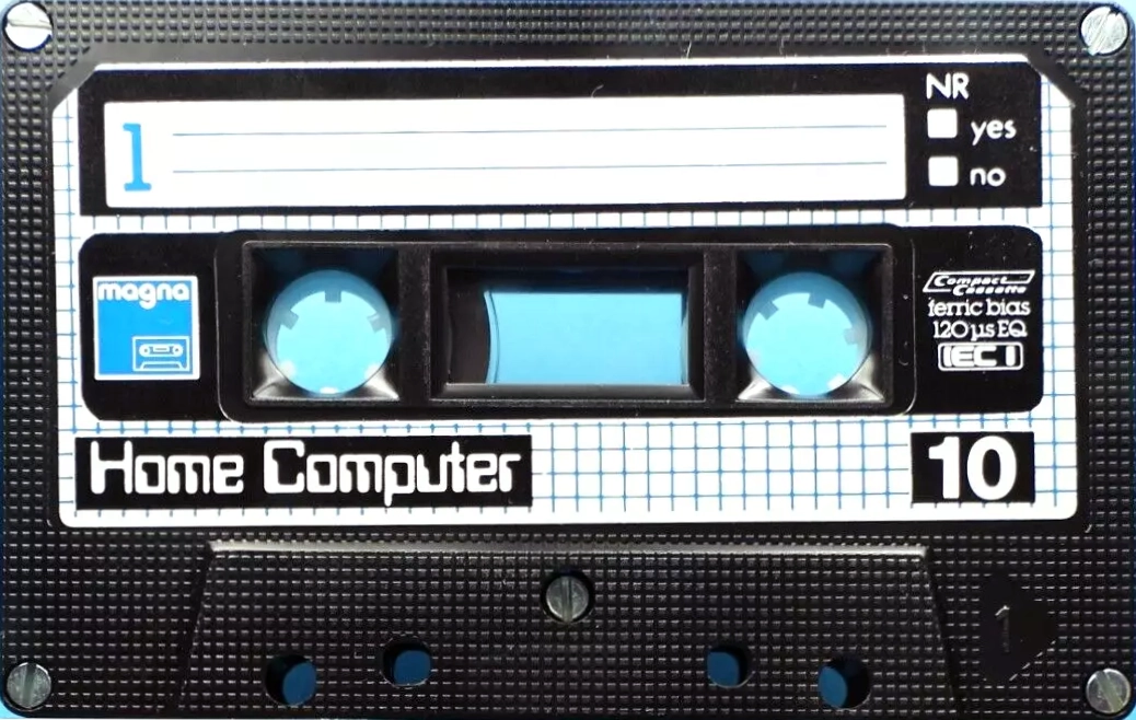 Compact Cassette Magna Home Computer 10 Computer Cassette 1983 Europe