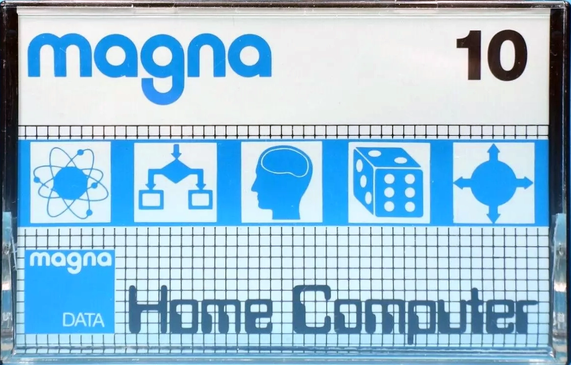 Compact Cassette Magna Home Computer 10 Computer Cassette 1983 Europe