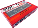 Compact Cassette TDK D 60 Type I Normal 1982 USA