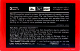 Compact Cassette TDK D 60 Type I Normal 1982 USA