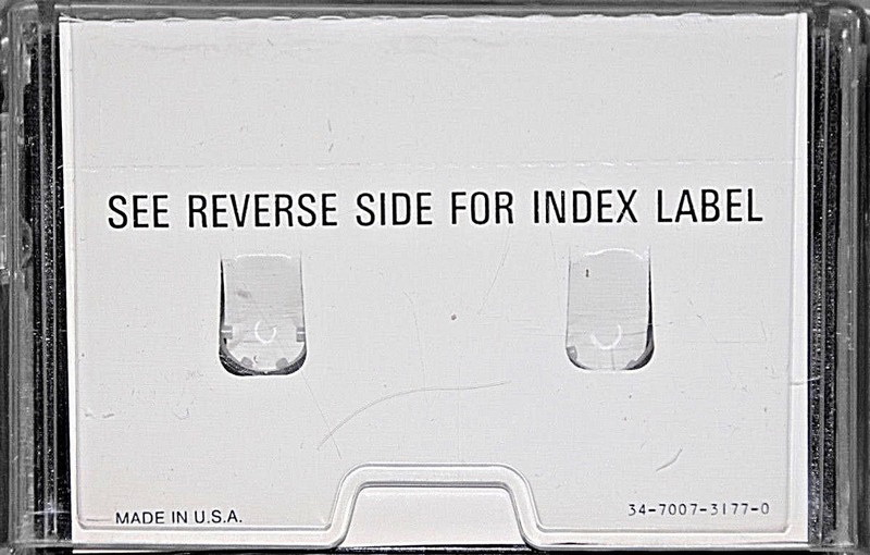 Compact Cassette Scotch AVC 60 Type I Normal 1971 USA