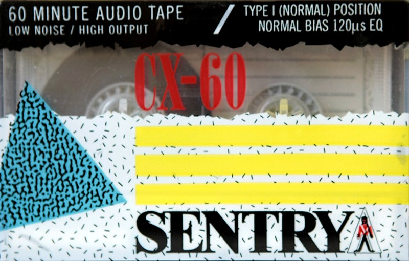 Compact Cassette Sentry CX 60 Type I Normal 1996 China