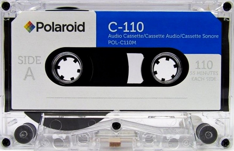 Compact Cassette Polaroid 110 "POL-C110M" Type II Chrome 2013 Worldwide