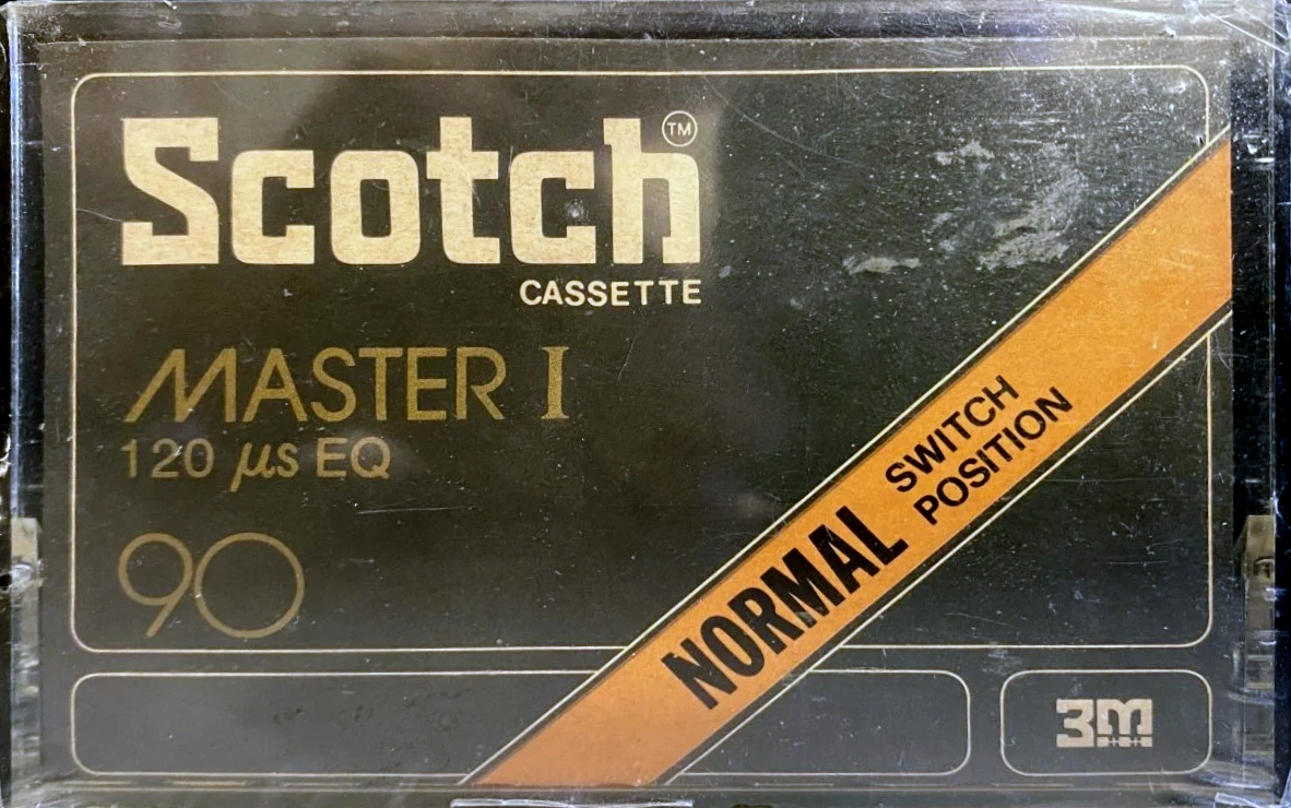 Compact Cassette Scotch Master I 90 Type I Normal 1975 Europe
