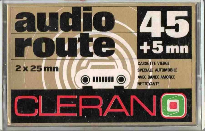 Compact Cassette Cleran Audio Route 45+5 Type I Normal 1985 France