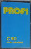 Compact Cassette Profi 90 Type I Normal