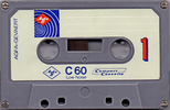 Compact Cassette AGFA 60 Type I Normal 1972 Europe