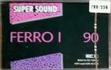 Compact Cassette Super Sound 90 Type I Normal Germany
