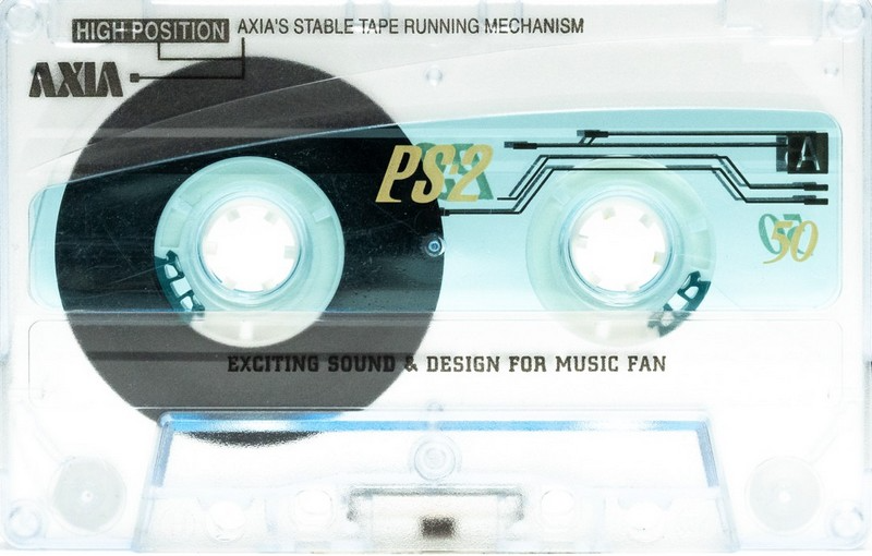 Compact Cassette AXIA PS-II / PS-2 50 "PS2J 50" Type II Chrome 1997 Japan