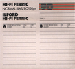 Compact Cassette Ilford 90 "Hi-Fi Ferric" Type I Normal 1982 Europe