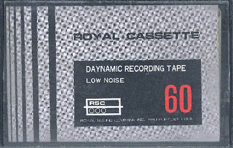 Compact Cassette Royal 60 Type I Normal 1974 USA