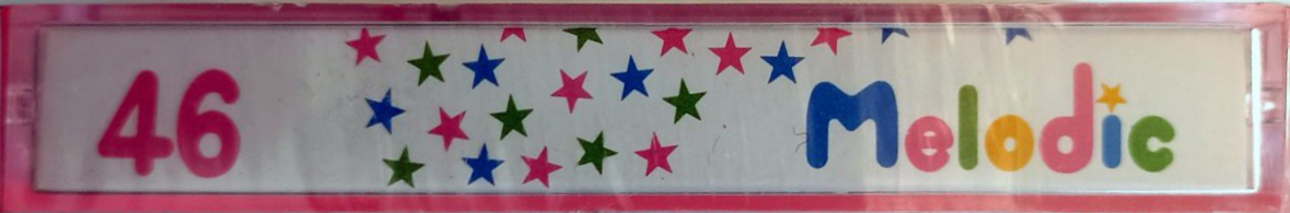 Compact Cassette Melodic 46 "Pink" Type I Normal 1986 Japan