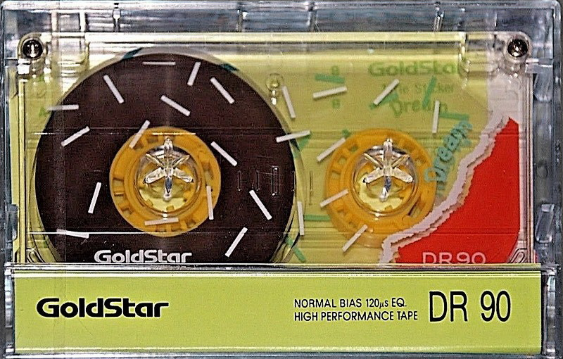 Compact Cassette Goldstar Fun 90 "DR Dream" Type I Normal 1992 Europe, USA