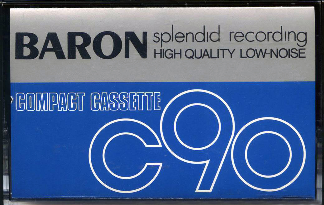Compact Cassette Baron 90 Type I Normal 1973 Japan