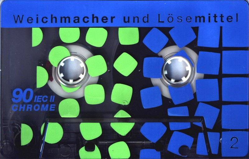 Compact Cassette BASF 90 "Weichmacher und Losemittel" Type II Chrome 1992 Germany
