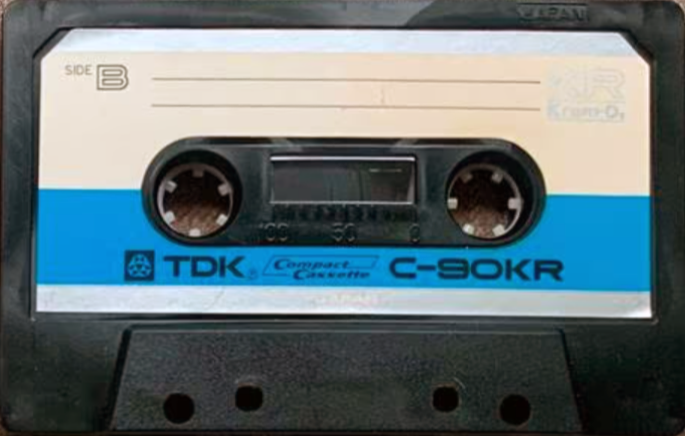 Compact Cassette TDK KR Krom 90 Type II Chrome 1972 USA